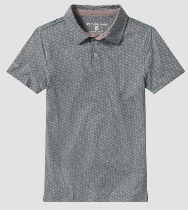 SSCO Youth Party Fowl Printed Polo -Party Fowl