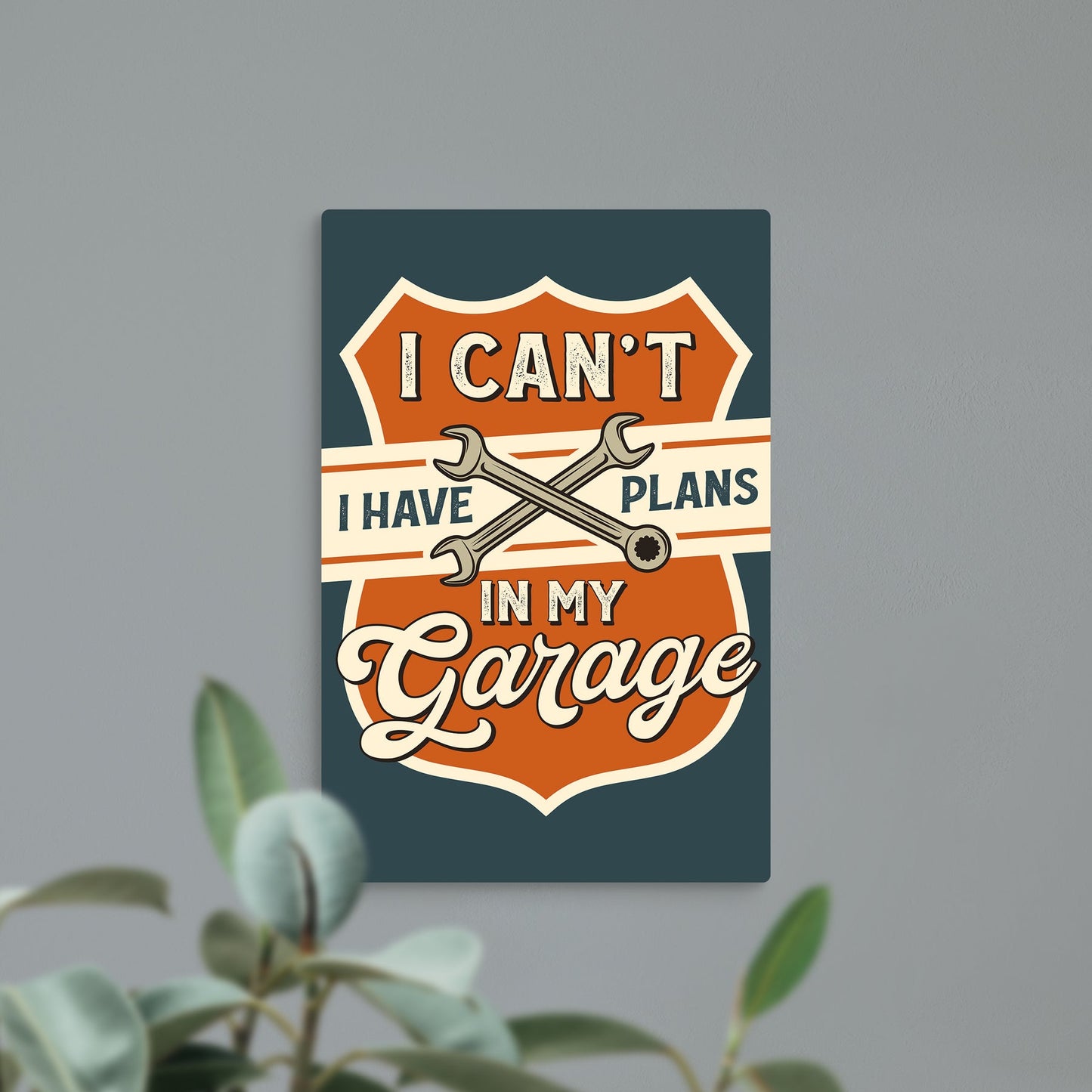P Graham Dunn Small Metal Signs