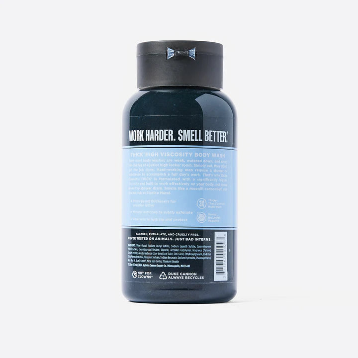 Duke Cannon Thick High Viscosity Body Wash- Midnight Swim