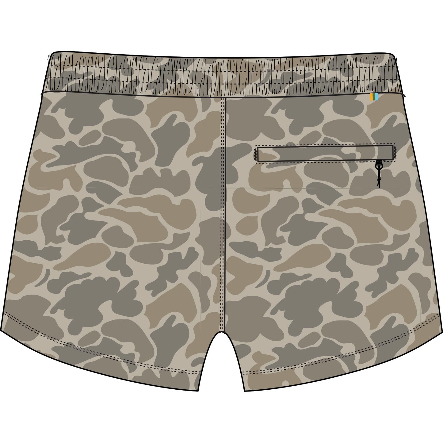 Marsh Wear Womens Fulton Volley - Khaki Mallard Camo