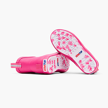 Youth Xtratuf Ankle Deck Boots - Neon Pink