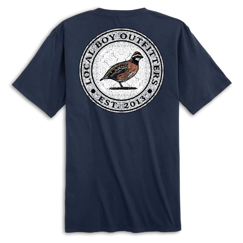 Local Boy Bob SS T-Shirt- China Blue