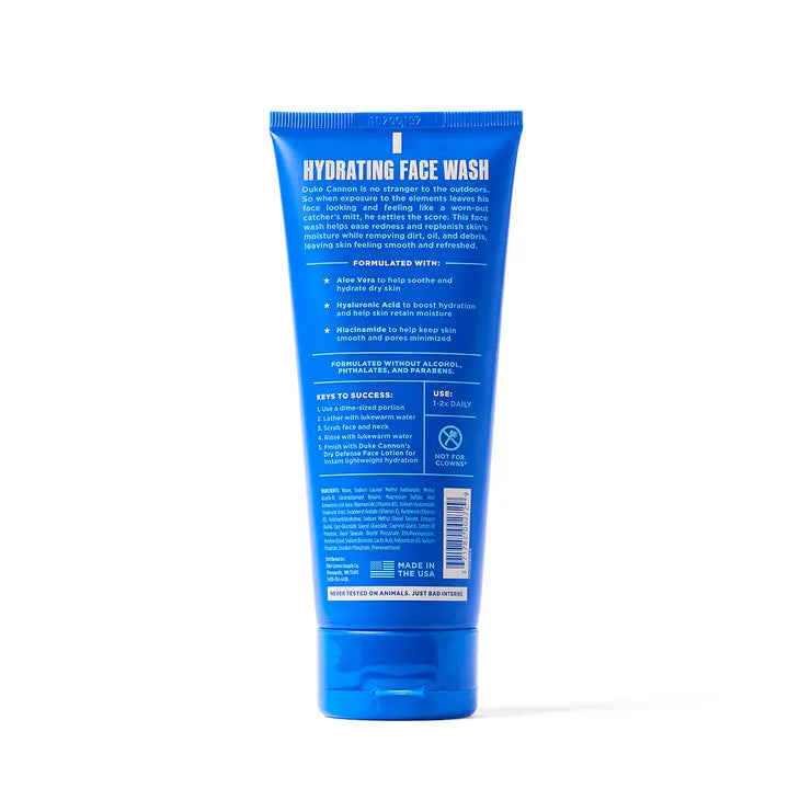 Duke Cannon Hydrating Face wash