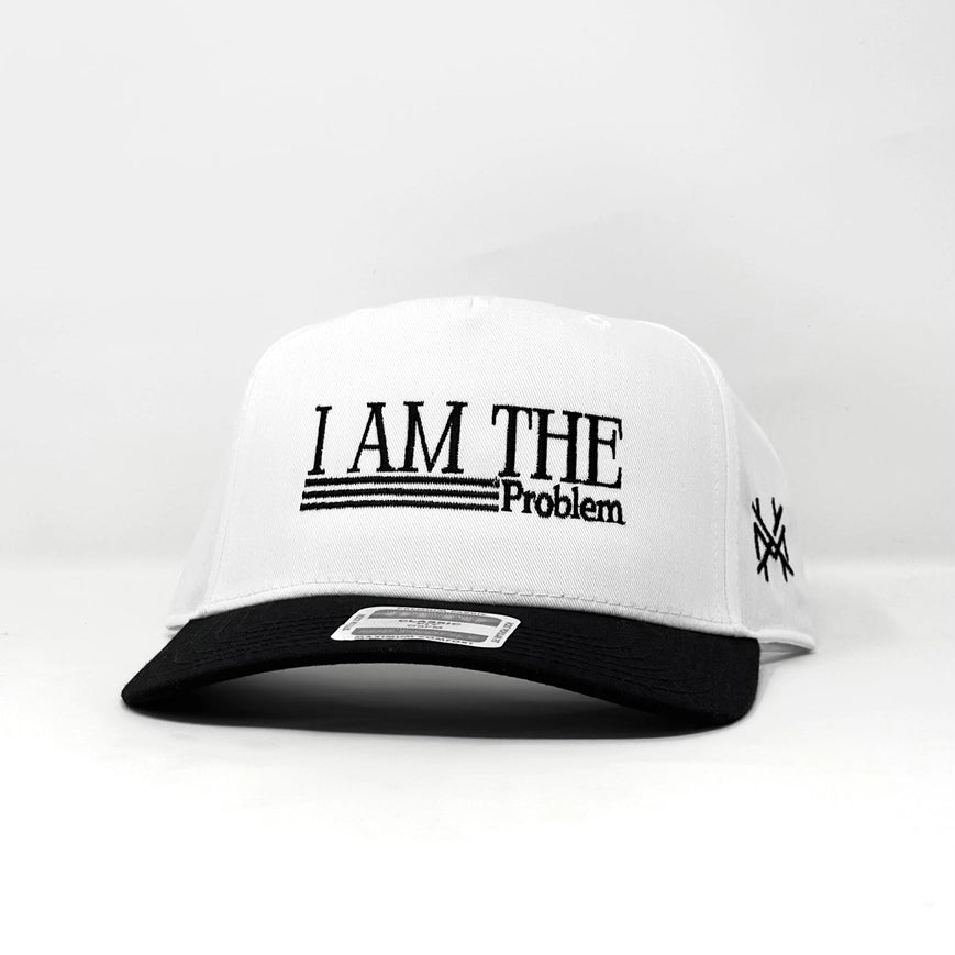 MHC "I Am The Problem" Hat - White/Black