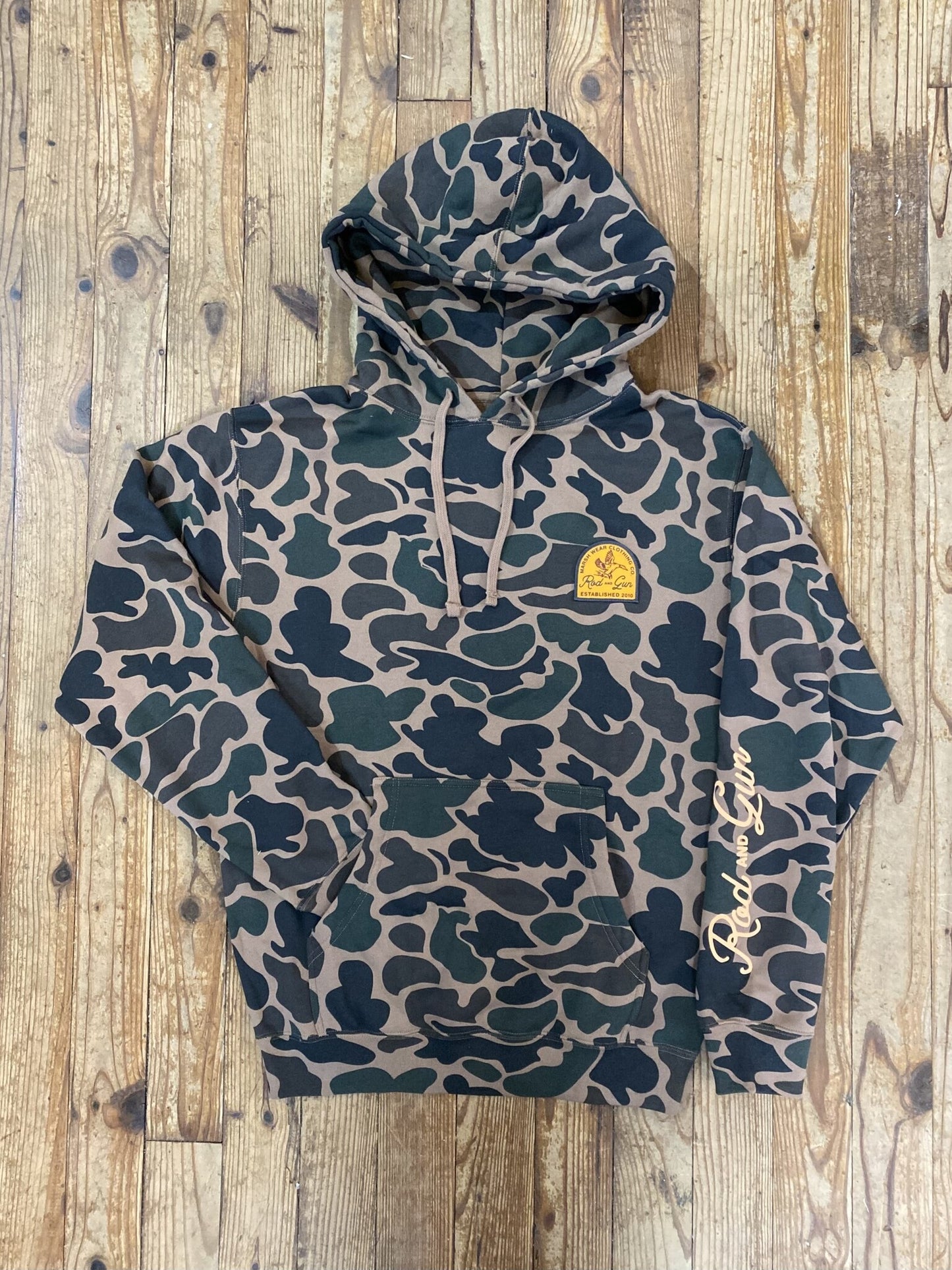 Marsh Wear In Flight PO Hoodie- Green Camo