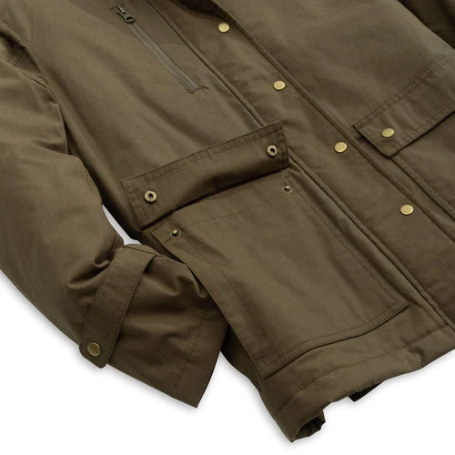 Heybo Ladies Moorland Waxed Jacket- Brown