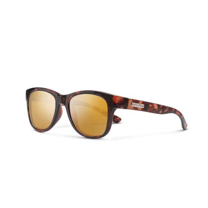 Suncloud Sunglasses Tortoise + Polarized Sienna Mirror Lens