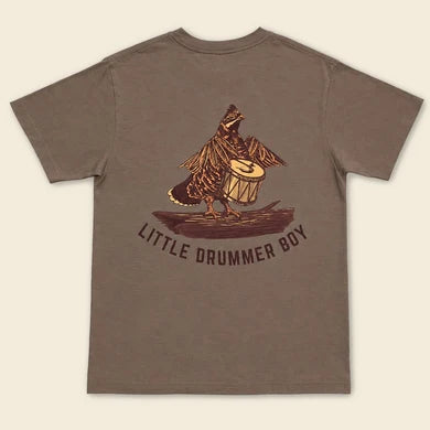 Dixie Decoys Little Drummer boy Tee - Brown