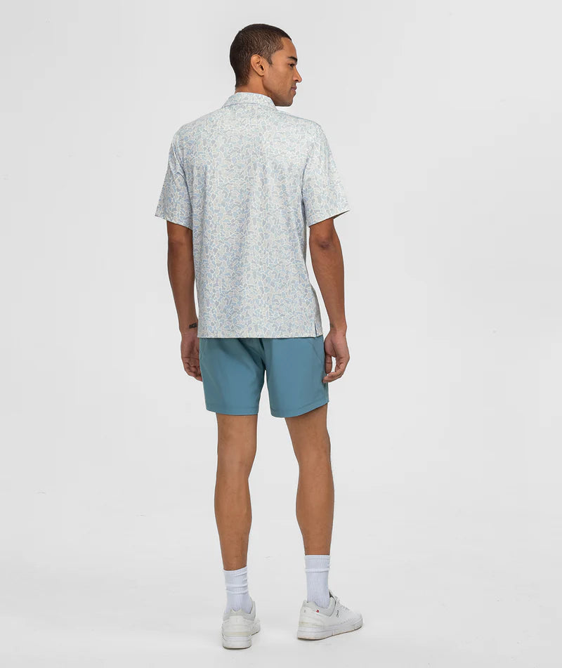 SSCO Hunters Hideaway Printed Polo - Pale Drift