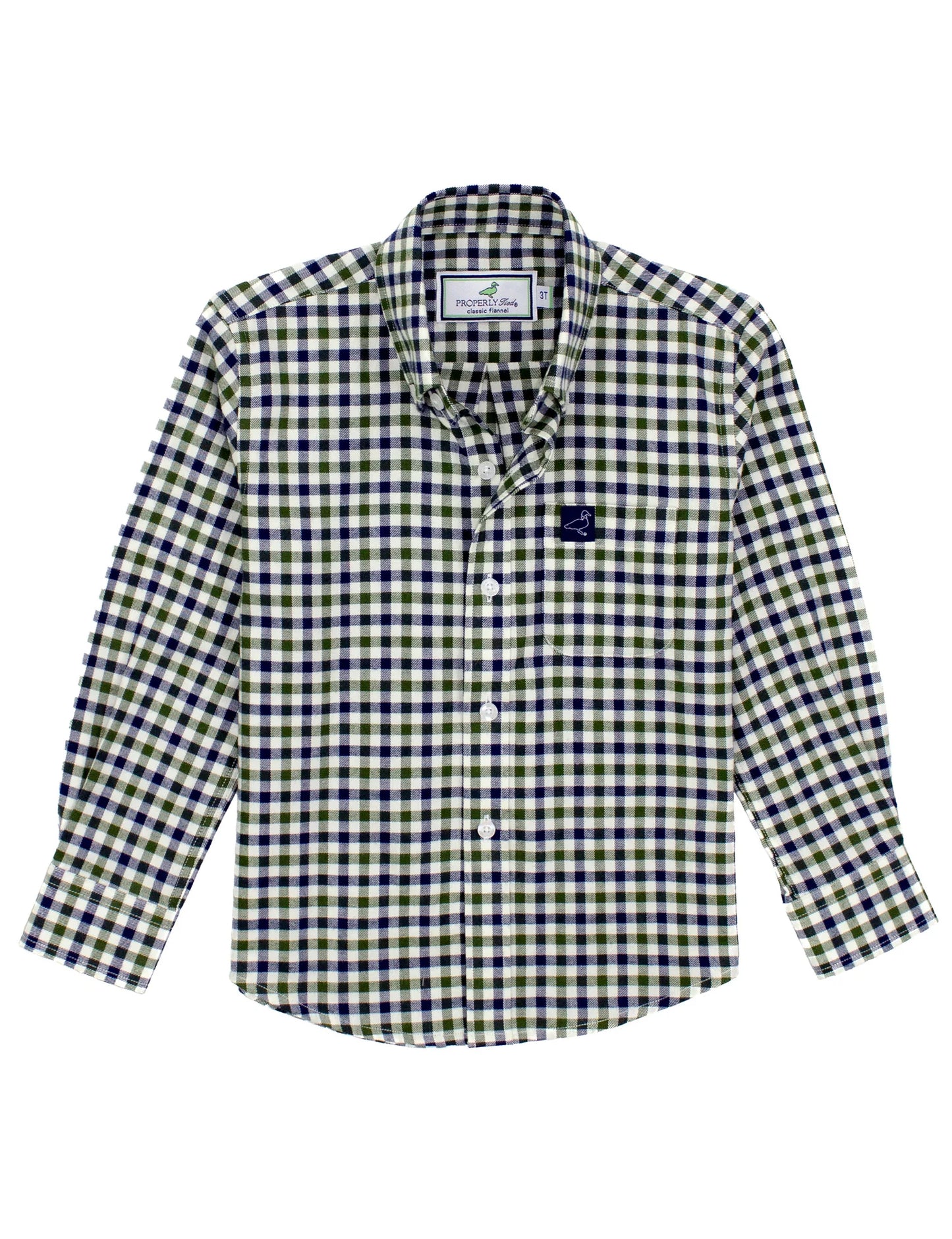 Properly Tied Boys Classic Flannel Tahoe