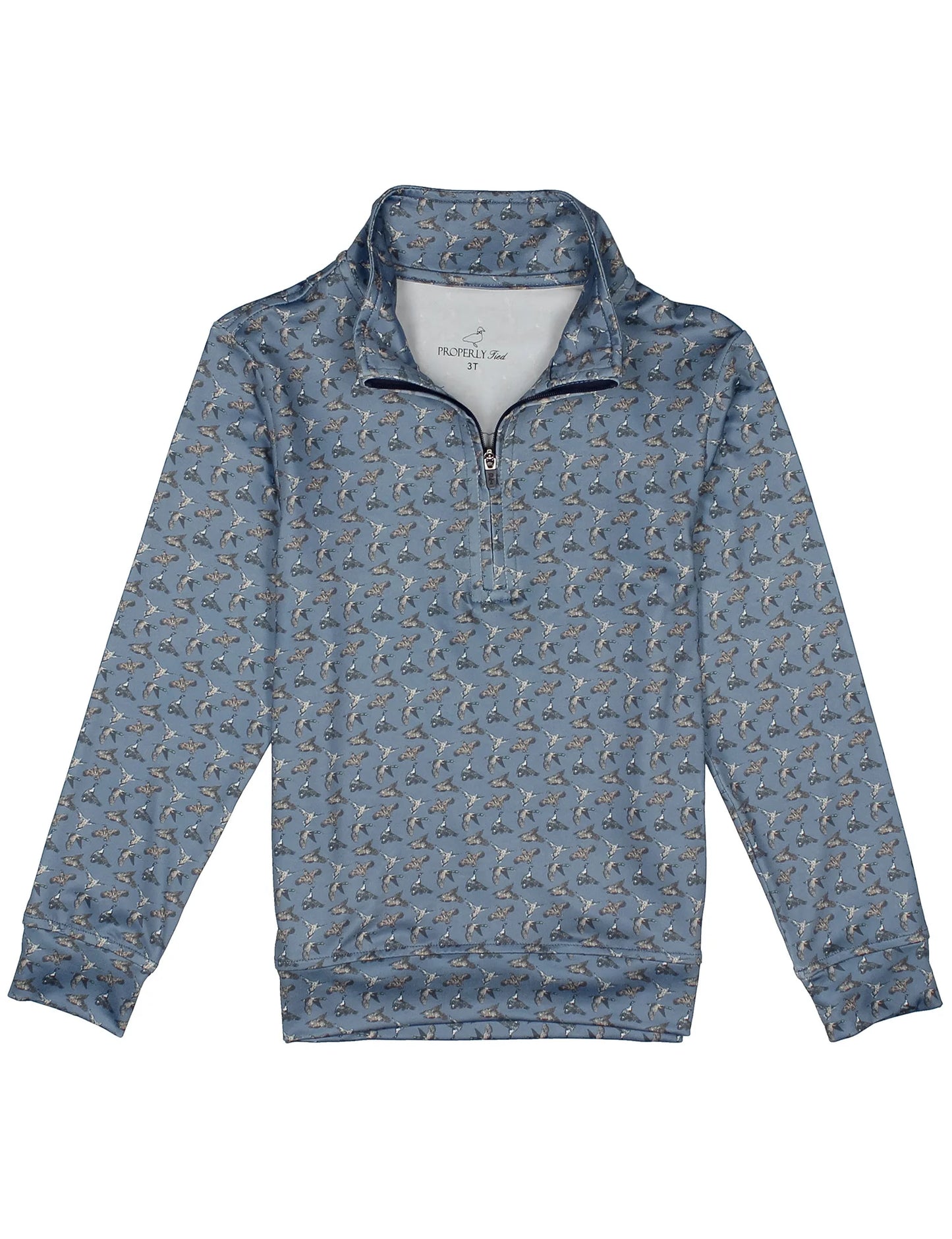 Properly Tied Boys Inlet Pullover Flock