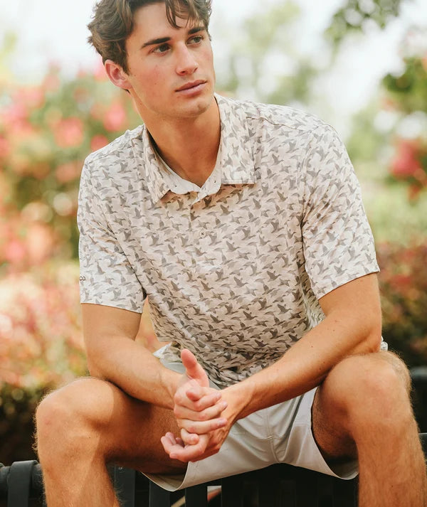 SSCO Mallard Mirage Printed Polo - Mirage