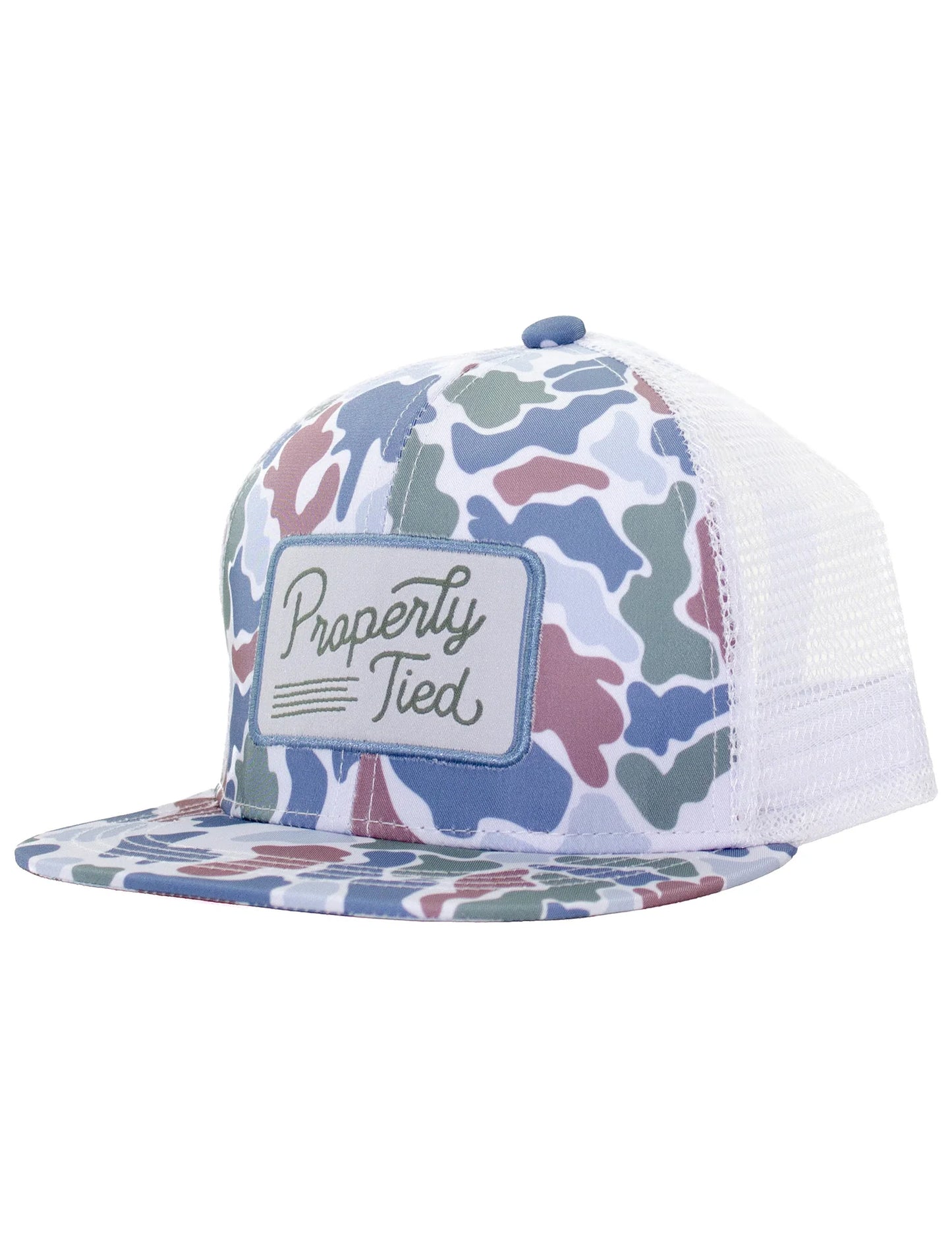Properly Tied Boys Sportsman Trucker Hat - Terra Camo