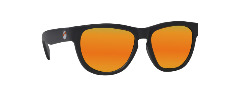 Mini Shades Classic (Age 0-3) Grey Cloud Polarized Orange Mirror