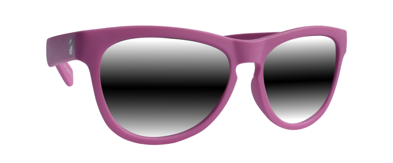Mini Shades Classic (Age 8-12) Pink Lemonade Polarized Silver Mirror