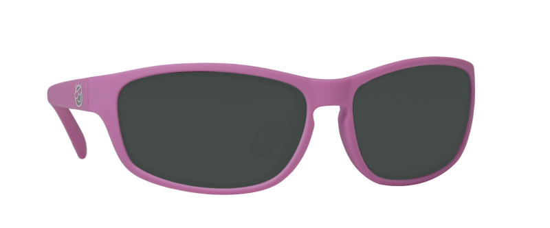 Mini Shades Wraps (Age 3-7) Bubblegum Polarized Grey