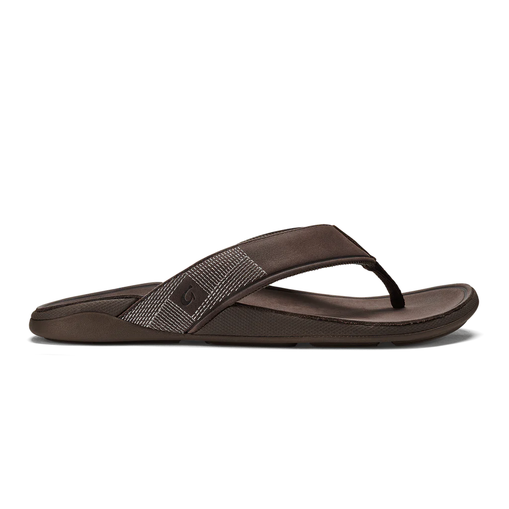 Olukai Men's Tuahine- Dark Wood