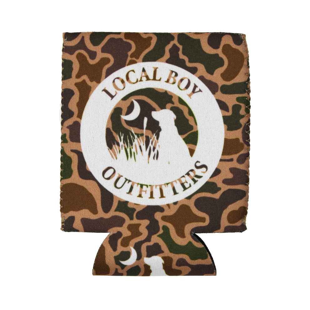 Local Boy Koozie- Original/Old School Camo