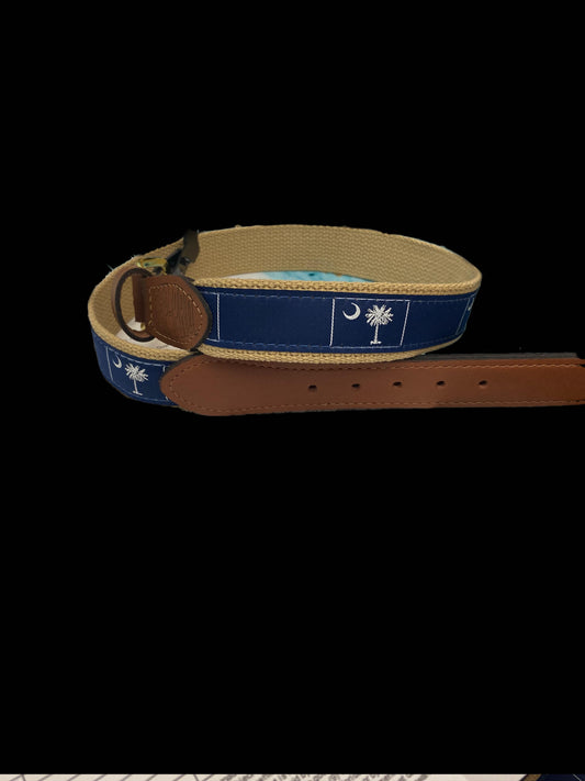 Zep-Pro Youth Palmetto Tree Ribbon Belt