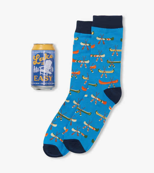 Hatley Lake It Easy Beer Can Socks