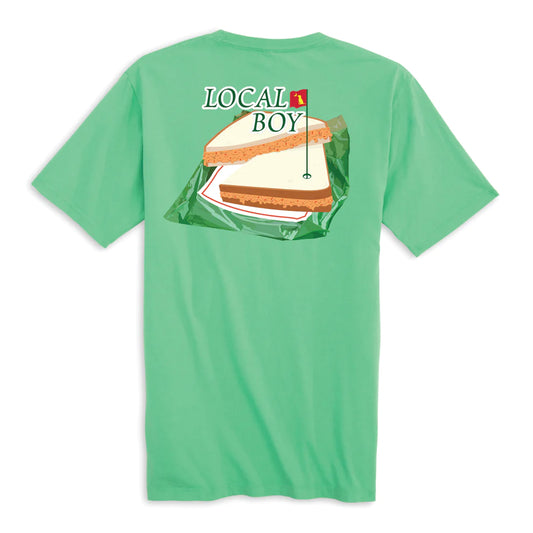 Local Boy Pimento T-shirt - Clover Green