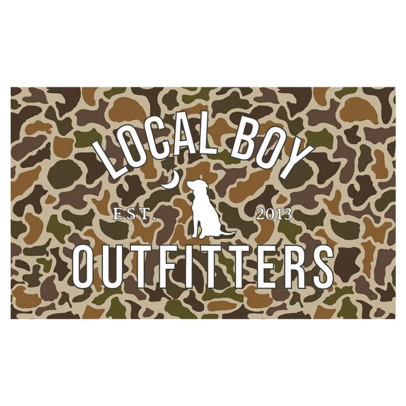Local Boy Localflage Vintage Flag