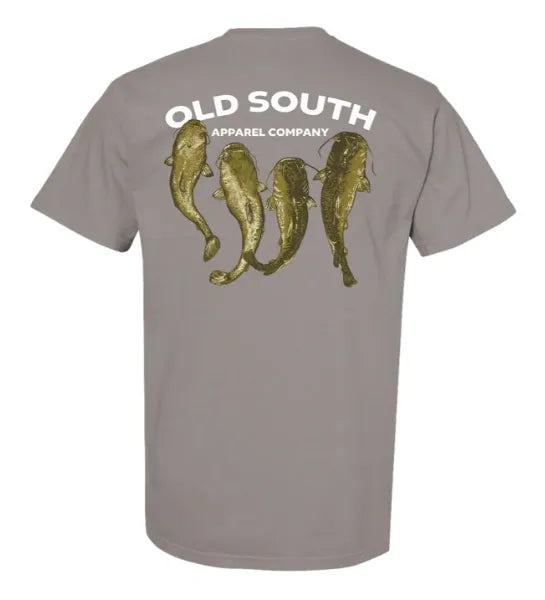 Old South Flat Head Catfish Tshirt
