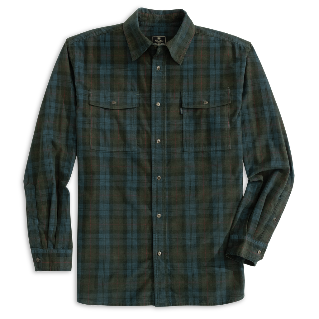 Heybo Darden Corduroy Shirt - Midnight