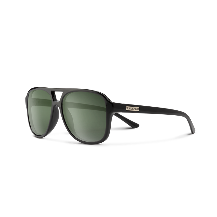 Sunclouds Sandy Sunglasses -Black/ Polar Gray Green