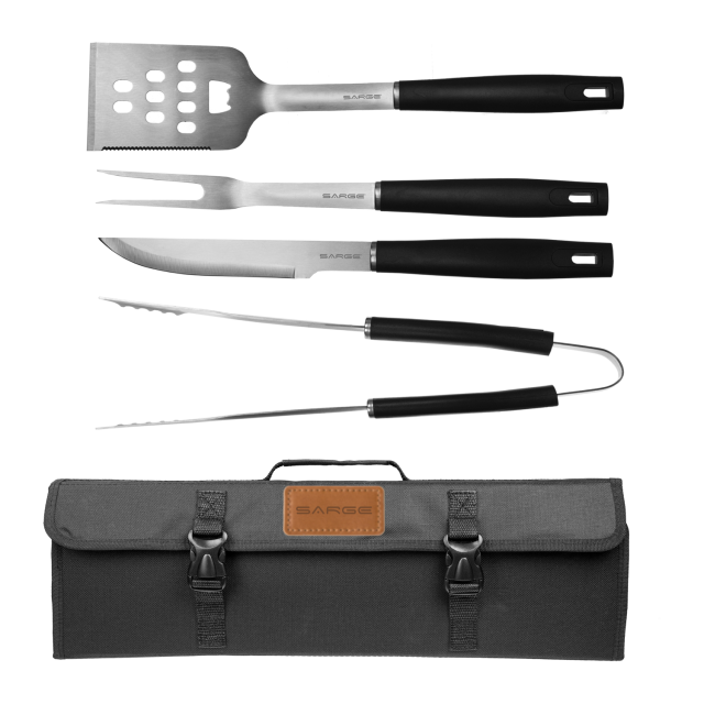 Sarge Grill Marks - 5pc BBQ Tool Set