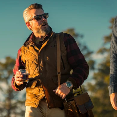 Dixie Decoys South Creek Quilted Vest - Khaki