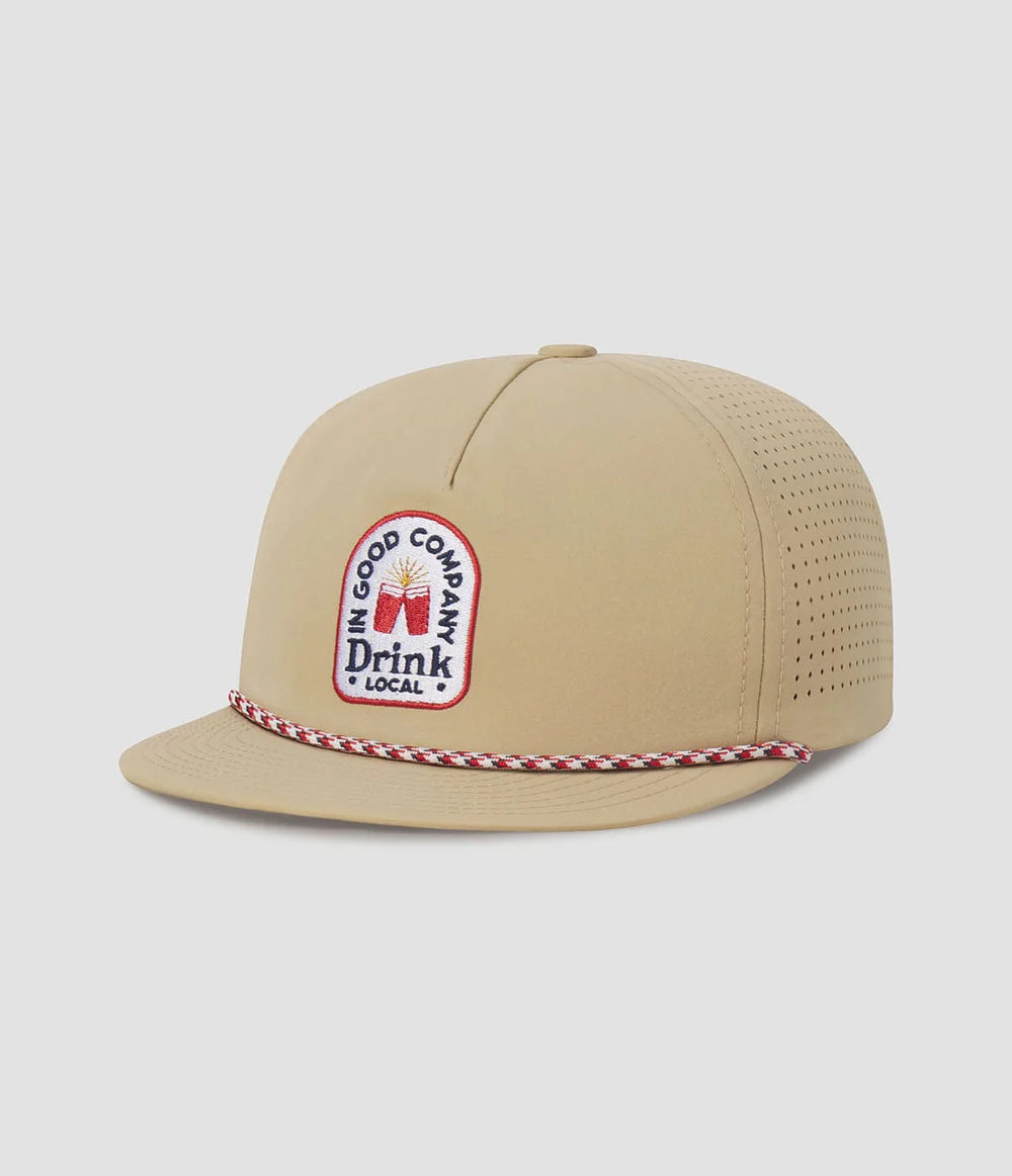 SSCO Everyday Performance Snapback - Sandbar