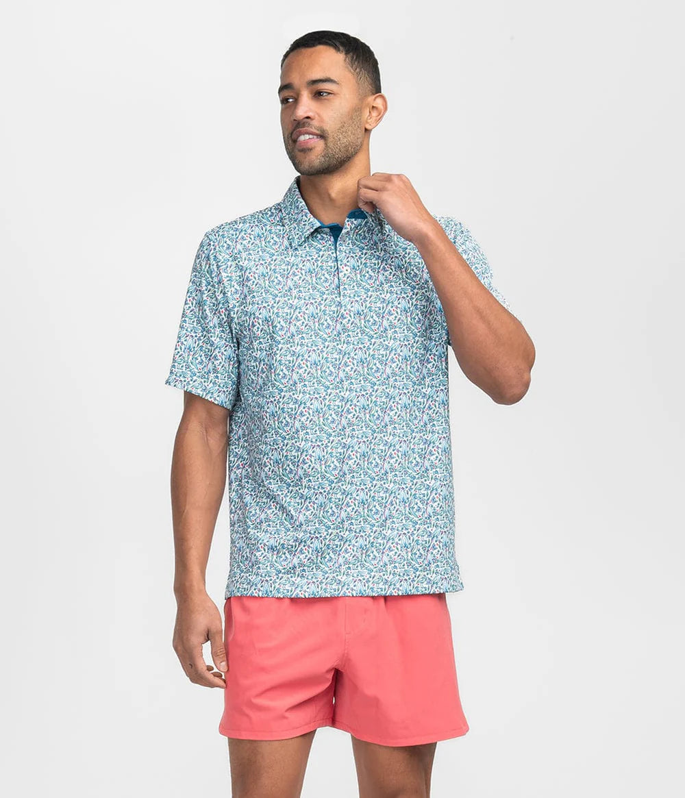 SSCO Birds of Paradise Printed Polo - Birds of Paradise