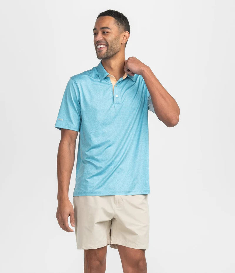 SSCO Grayton Heather Polo - Maui Wowie