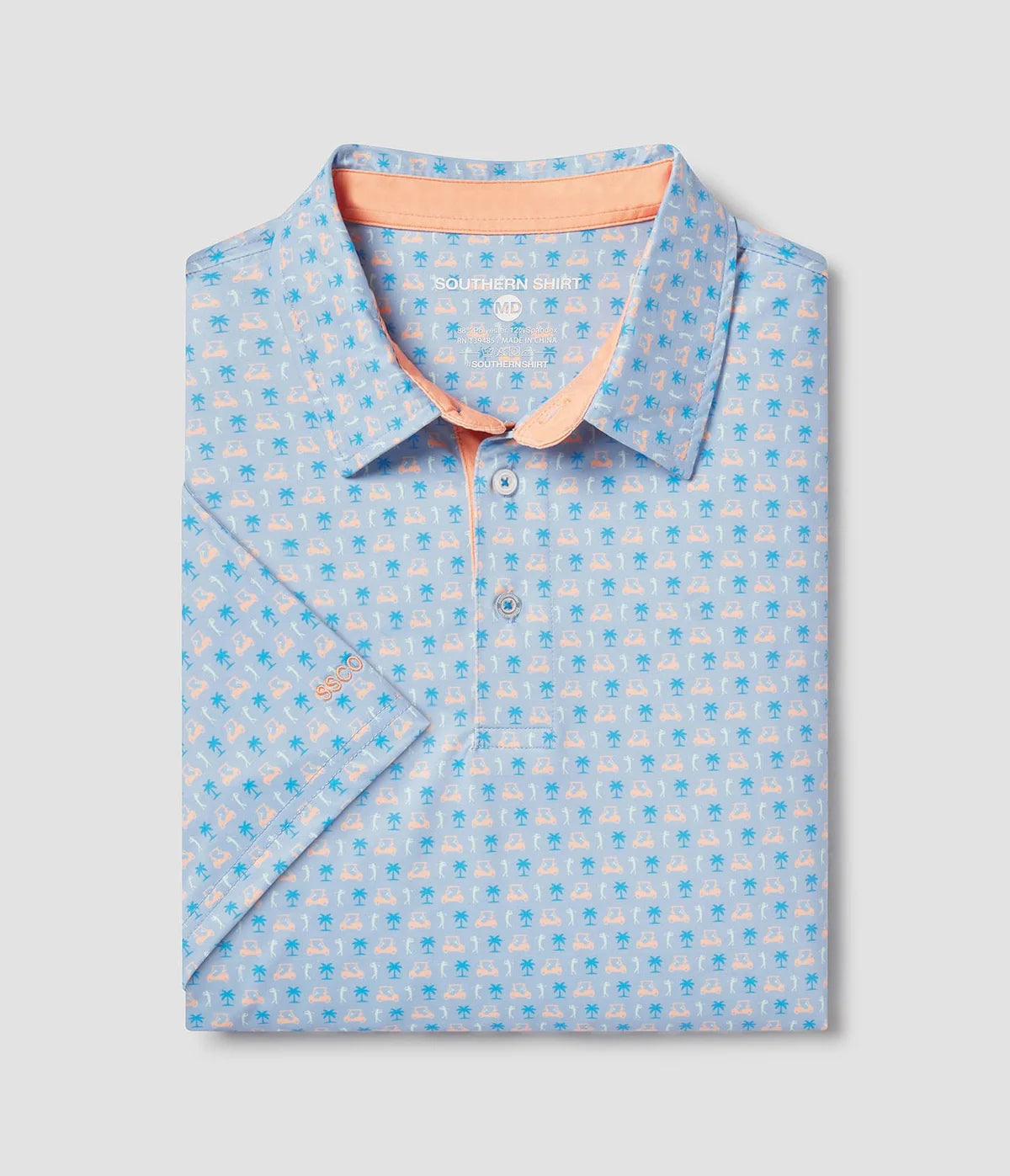 SSCO Par Fore Printed Polo - Hole in One