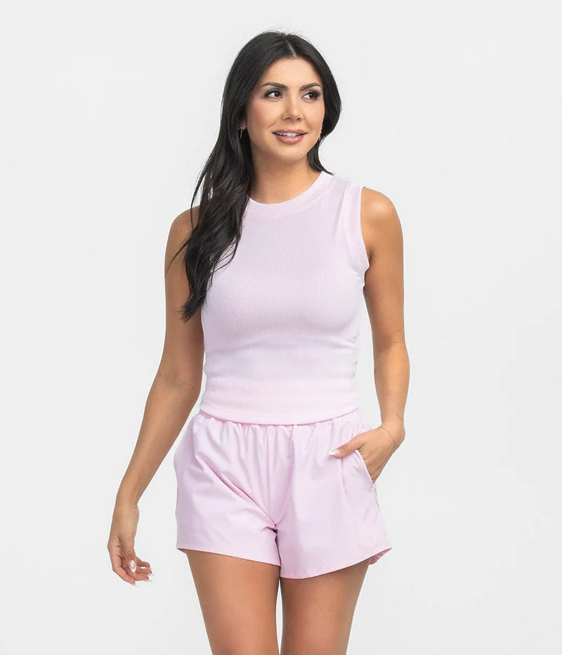 SSCO High Neck Performance Tank - Blossom