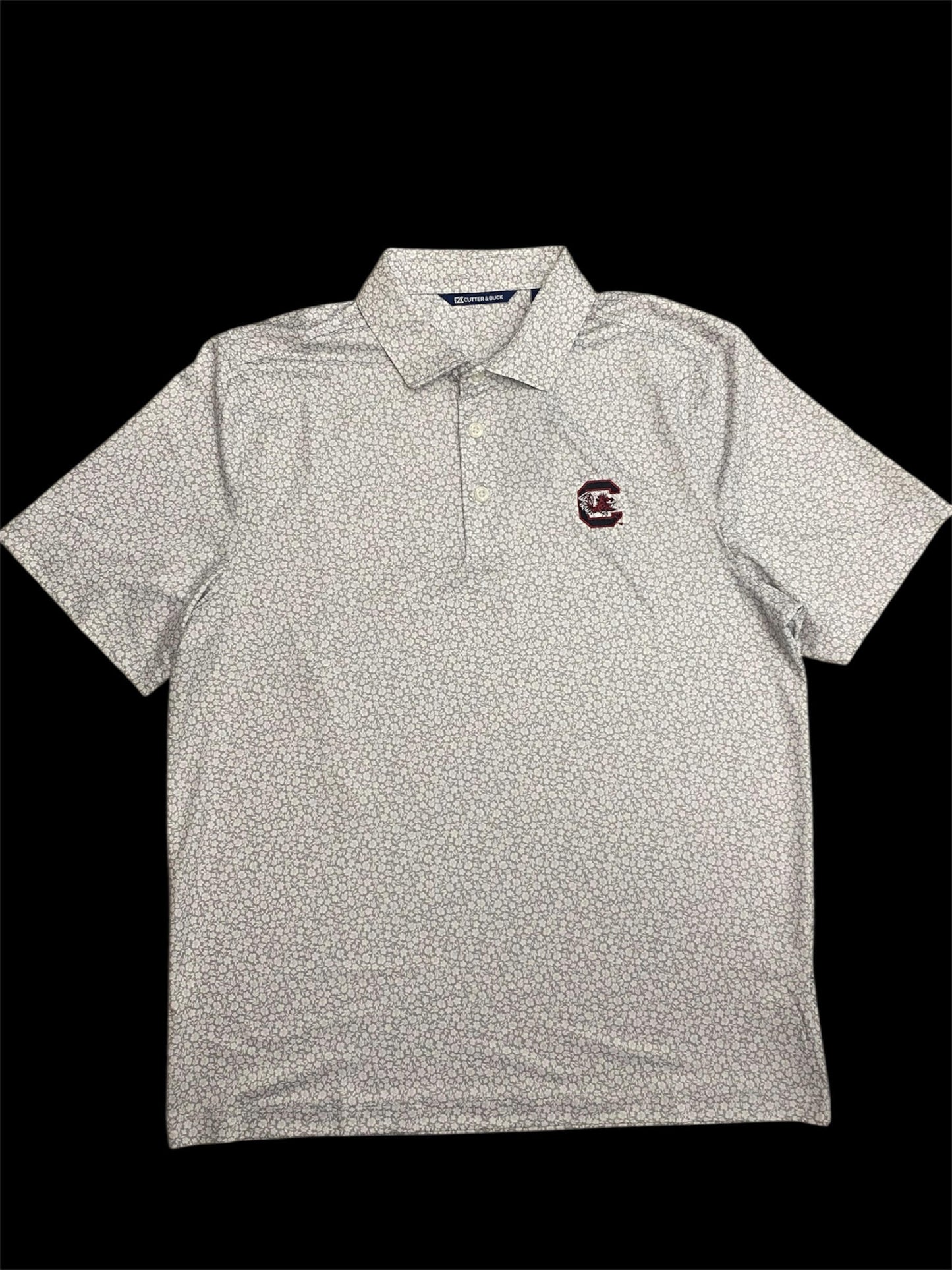 Cutter & Buck Pike Eco Flora Print Polo - USC