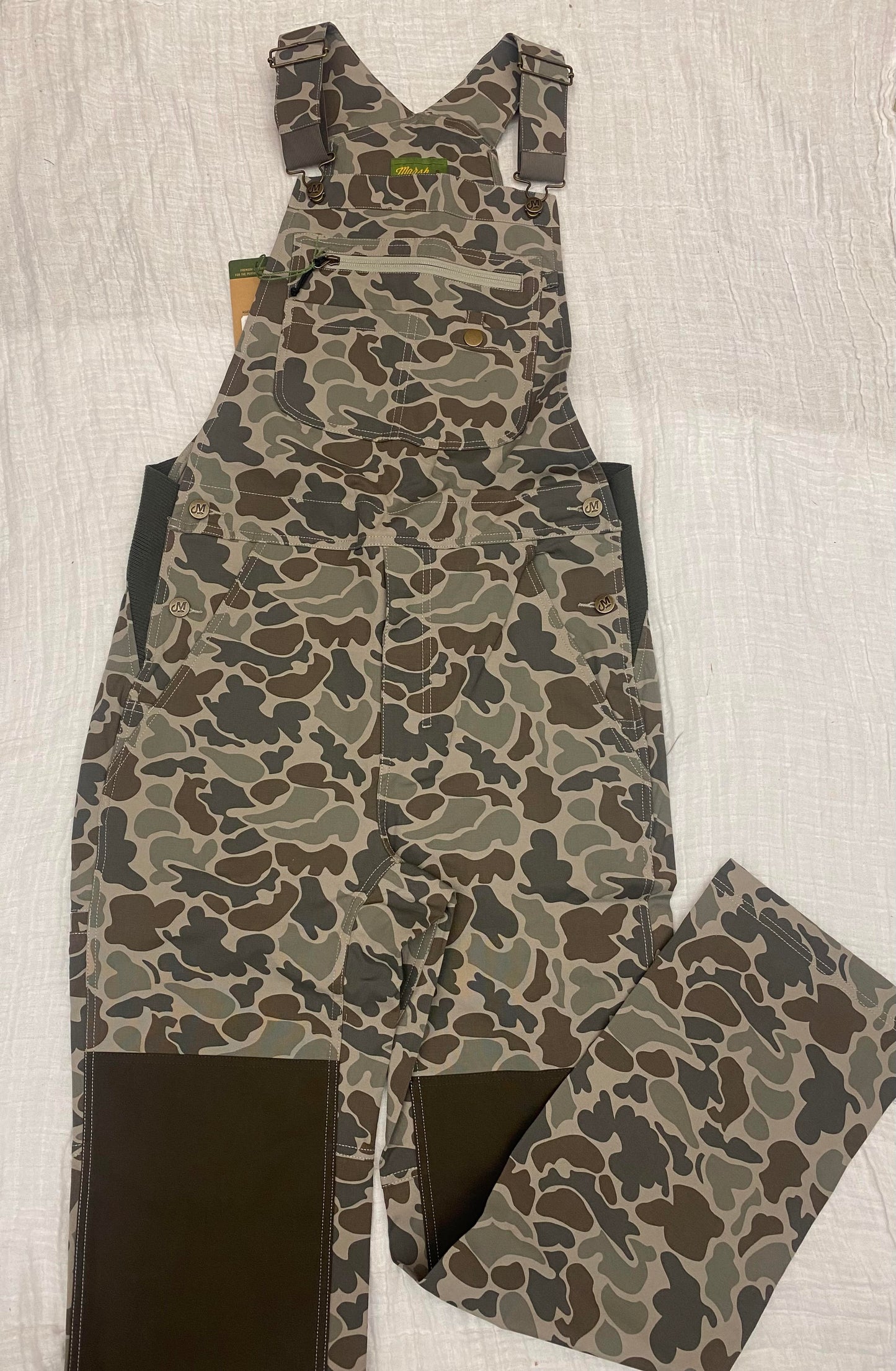 Marsh Wear Herman Hagood Overall- Dark green Mallard Camo