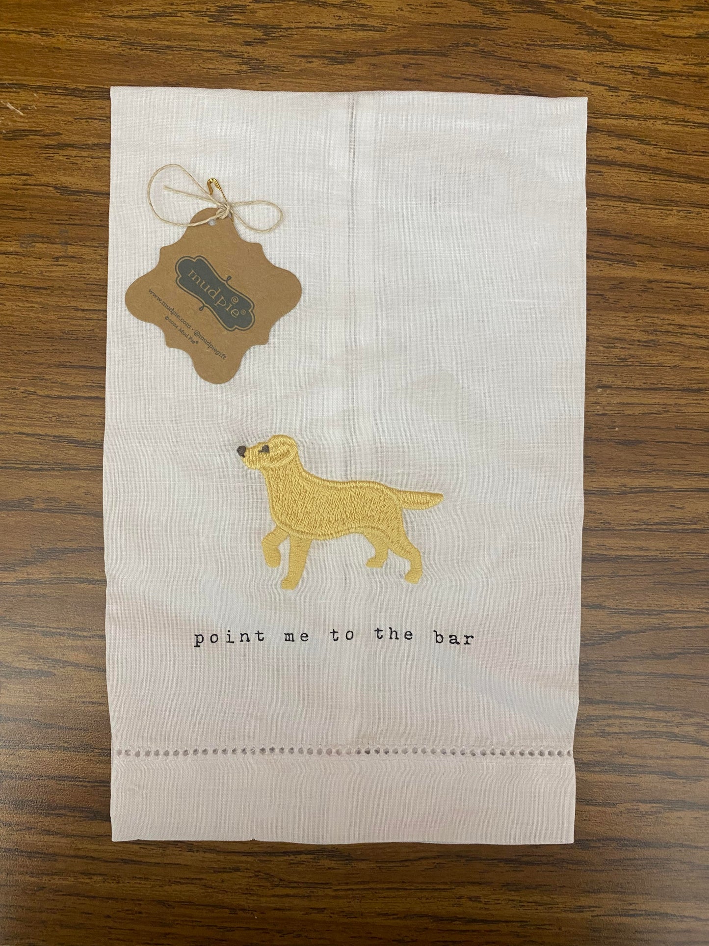 MP Dog Icon Embroidered Towel