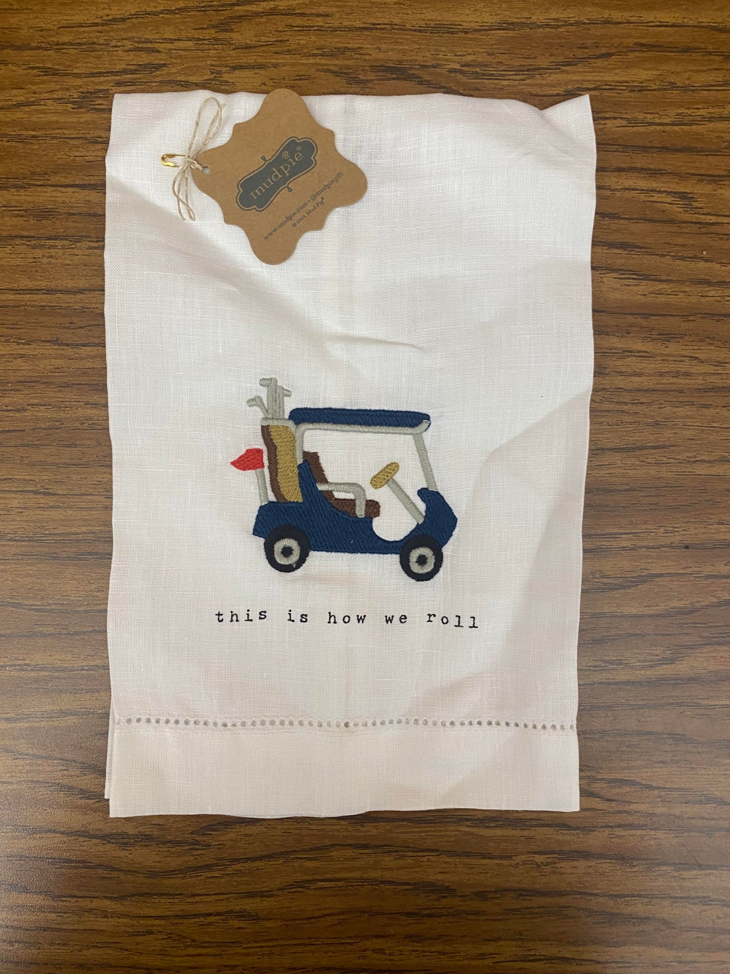 MP Golf Cart Embroidered Towel