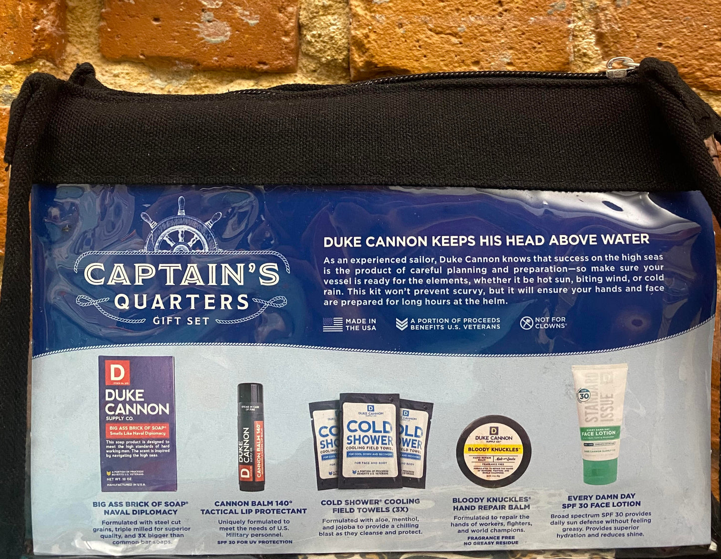Duke Cannon Supply Co. Captain's Quarters Gift Set