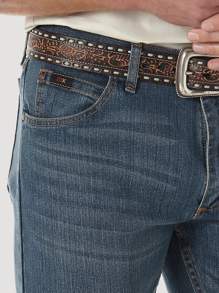 Wrangler Men 20X Competition Slim Fit Jeans in Barrel