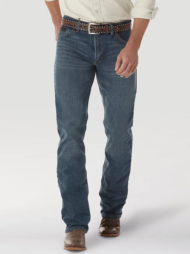 Wrangler Men 20X Competition Slim Fit Jeans in Barrel