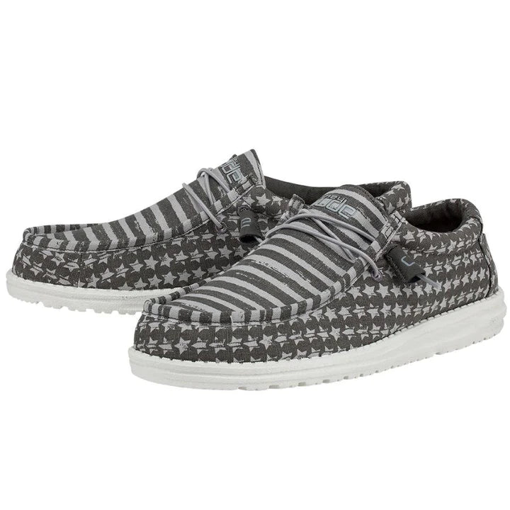 Hey Dude Wally Greyed Patriotic