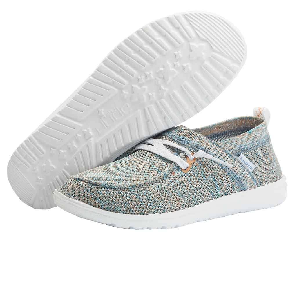 Hey Dude Wendy Halo Azur Coral