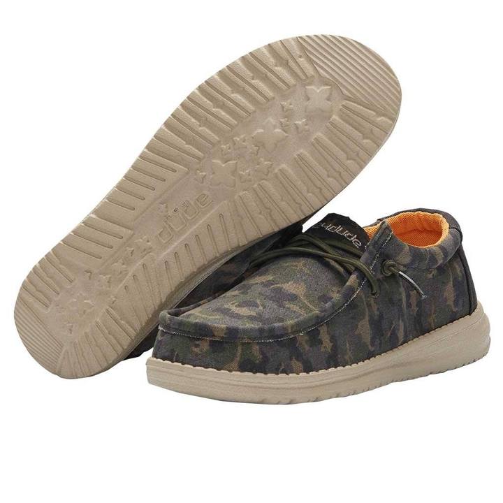 Hey Dude Youth Wally Musk Camodino