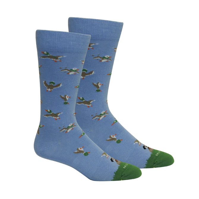 Brown Dog 1984 Duck Hunt Socks
