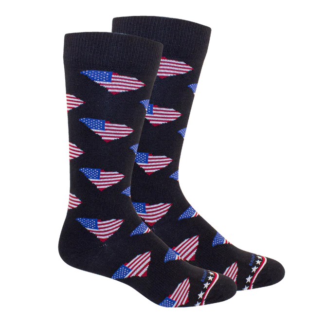 Brown Dog South Carolina Socks