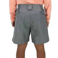 AFTCO Youth Original Fishing Shorts - Charcoal