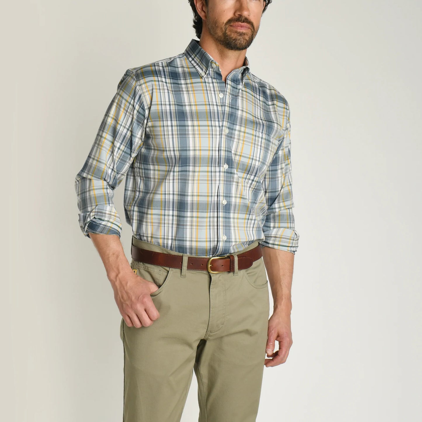 Duck Head Baywood Perf Plaid Shirt